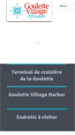 Mobile Screenshot of goulettevillageharbor.com