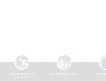 Tablet Screenshot of goulettevillageharbor.com